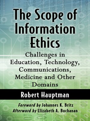 cover image of The Scope of Information Ethics
